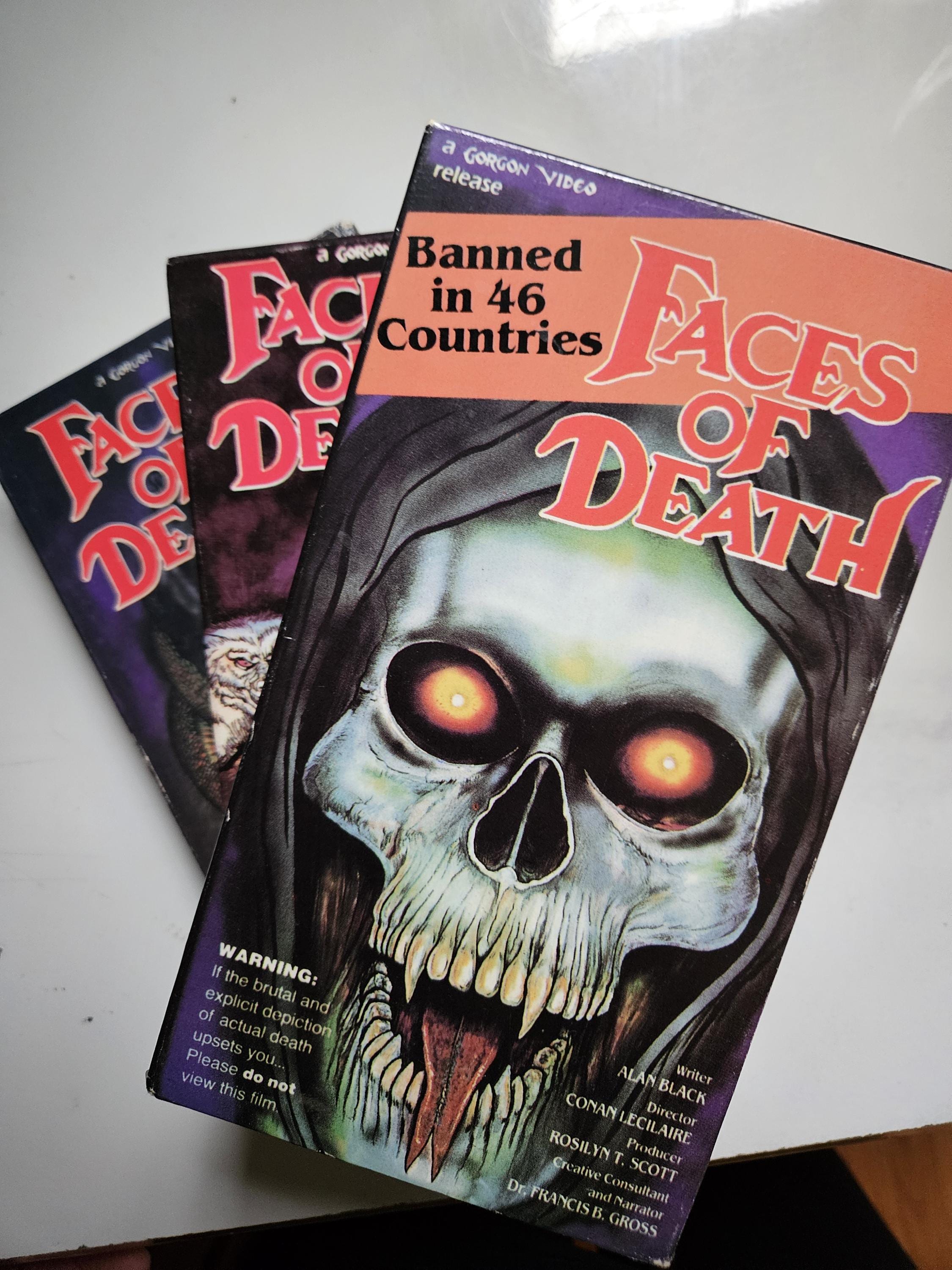 Faces of Death Vintage VHS - Etsy
