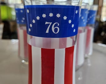 Vintage 1976 Bicentennial Glasses