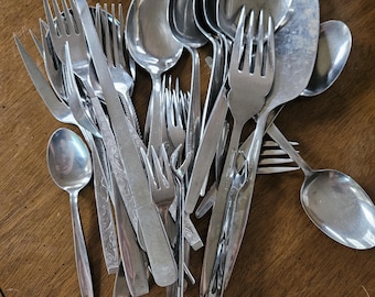 Lot of Vintage Flatware MCM