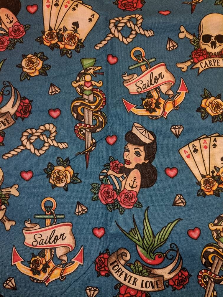 Retro Sailor Pinup Girl. Forever Love/ Carpe Diem. Perfect for - Etsy Retro Sailor Pinup Girl. Forever Love/ Carpe Diem. Perfect for - Etsy