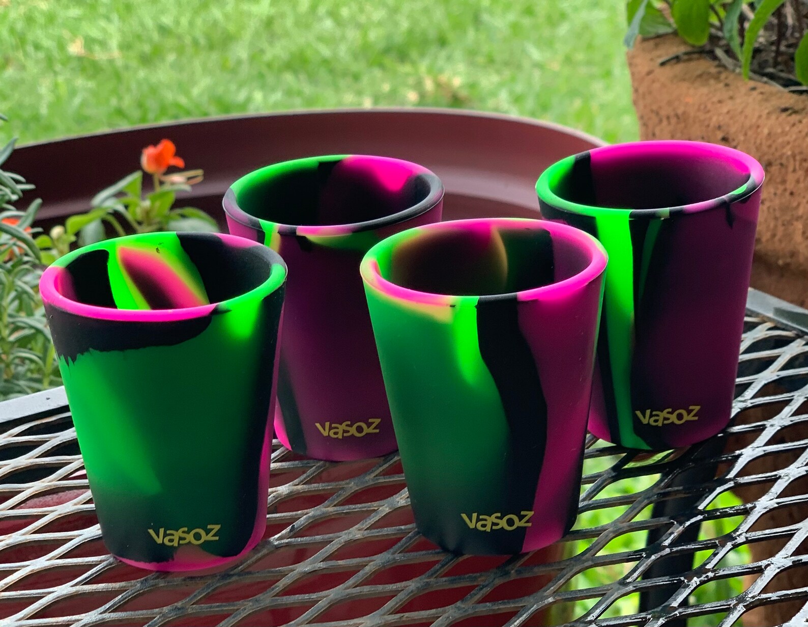 4 pack silicone shot glasses 2 oz Etsy