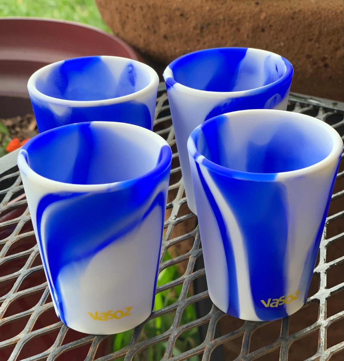 4 pack silicone shot glasses 2 oz Etsy