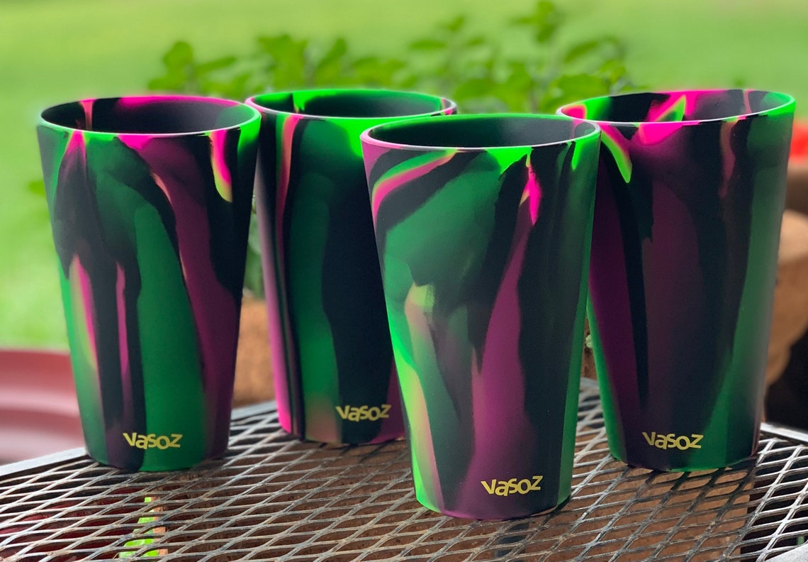 4 pack silicone cups 16 oz Etsy