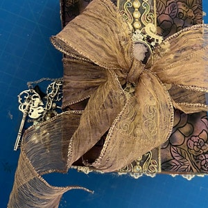 Grimoire with Numerology Reading Bonus, Book of Shadows, Grungy Goth Witch Journal, Witchy Journal Customizable, Gothic Grimoire