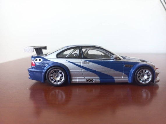 Need For Speed Most Wanted Bmw M3 Gtr Razor 1:43 Scale - Etsy