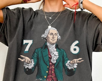 Camiseta Six Seven Comfort Colors: 6-7 7-6 Camisa George Washington