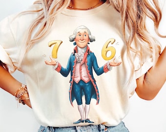 Camiseta Six Seven Comfort Colors: 6-7 7-6 Camisa George Washington