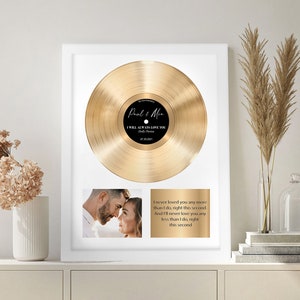 Custom Father's Day Gifts From Daughter, Personalized Gift for Dad, Father's Day Gift 2024, Present For Dad, Personalized Vinyl Record Print