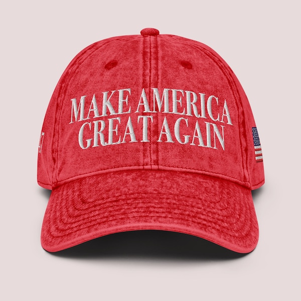 What Is Cappello Da Baseball MAGA Rosso - Make America Great Again Donald Trump 529747 - Foto 4