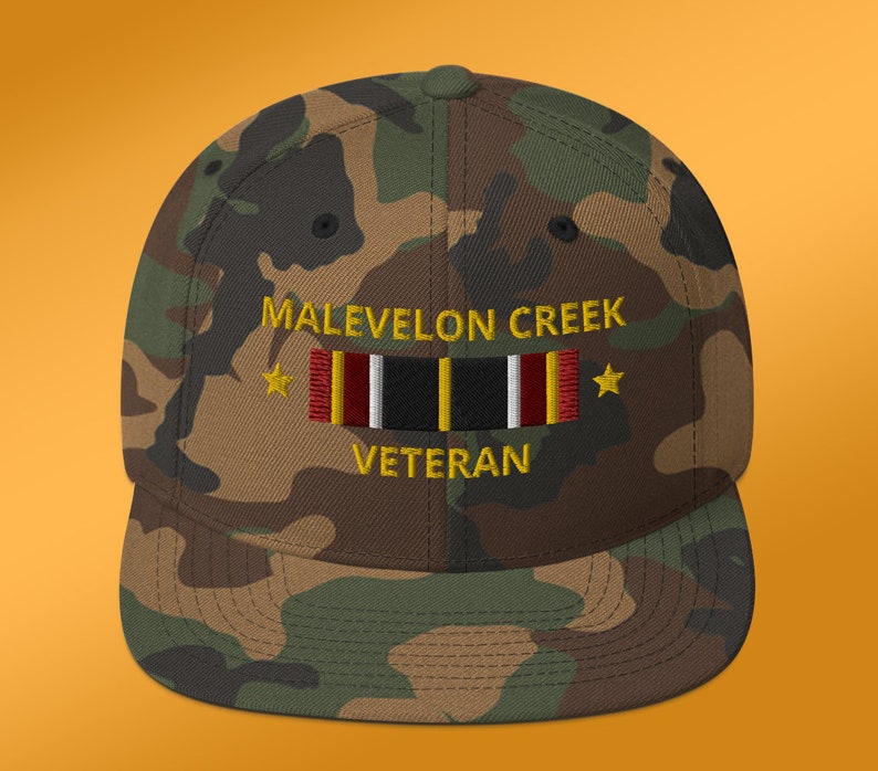 Malevelon Creek Veteran Cap, Helldivers 2 Hat, Gift for Father, Gift for Gamer, Fun Dad Gifts, Embroidered Snapback Hat, 6 Colors Green Camo