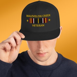 Malevelon Creek Veteran Cap, Helldivers 2 Hat, Gift for Father, Gift for Gamer, Fun Dad Gifts, Embroidered Snapback Hat, 6 Colors zdjęcie 4