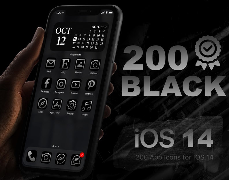 Black and red app icons iphone Idea