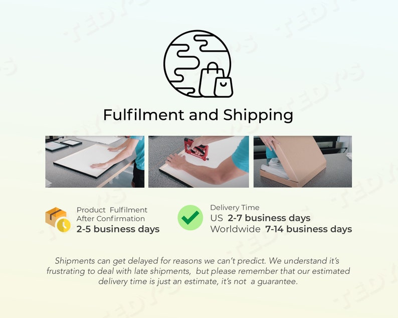 fulfilment and shipping