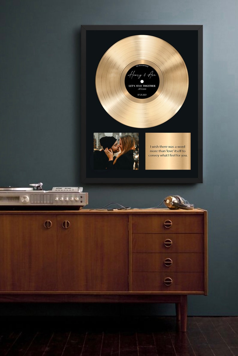 Personalized Vinyl Record