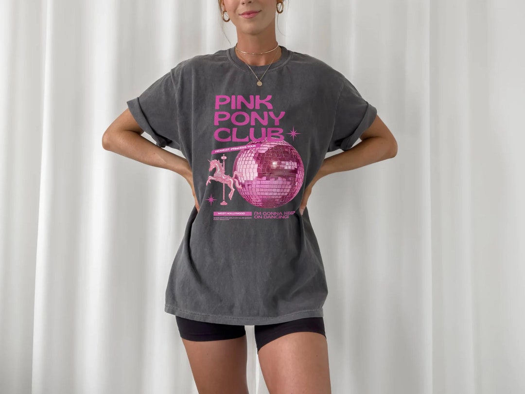 Playera Chappell Roan Pink Pony Club | Meses Sin Interés