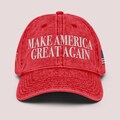 MAGA Hat, Make America Great Again Hat, Trump 2024 Hat, Donald Trump Hat, Embroidered USA, Support Trump Vintage Cotton Twill Cap product logo