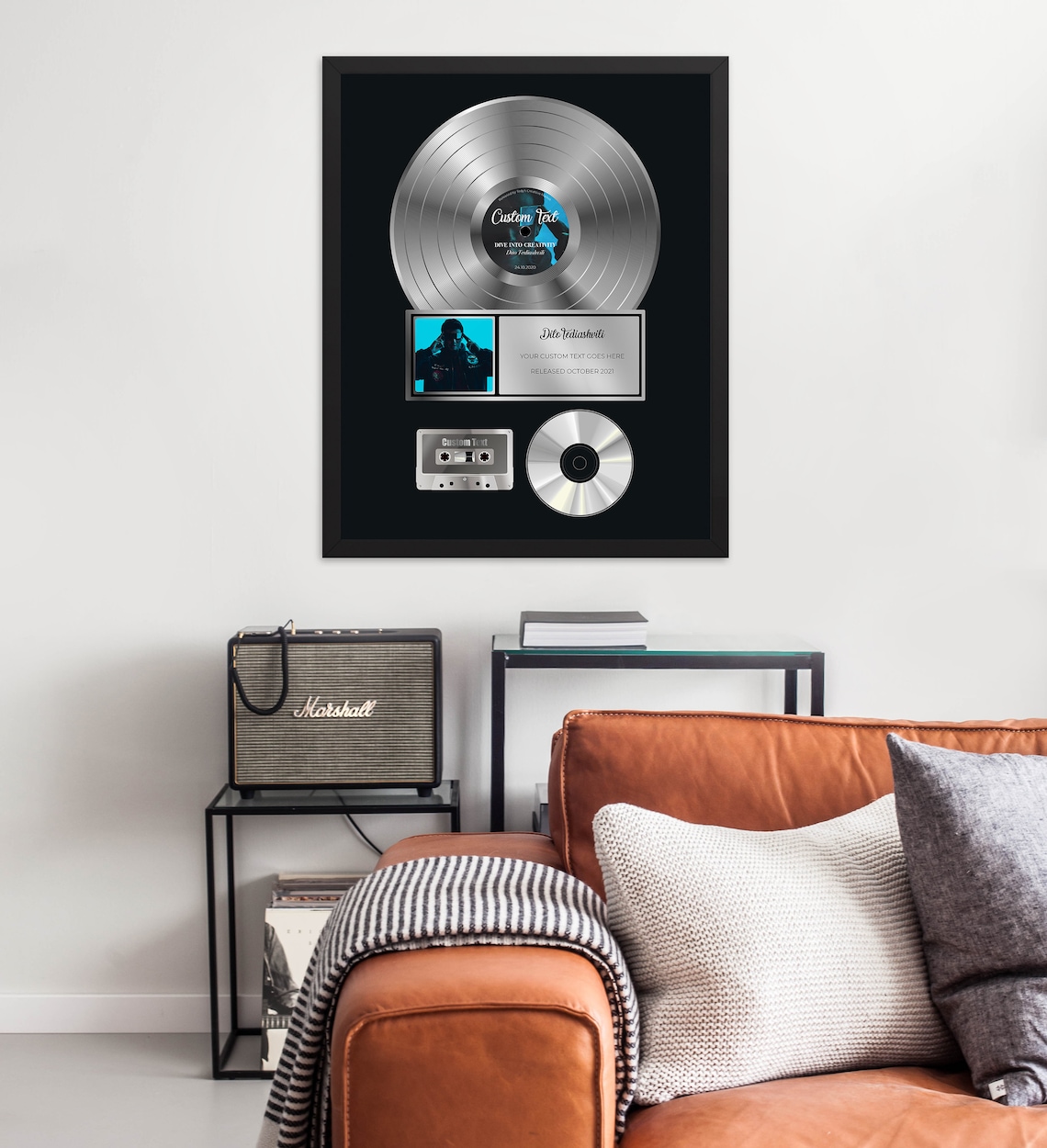 spotify music frame