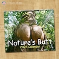 Natures Butt 2026 Calendar, Bum Calendar, Funny Calendar, Gag Gifts, Funny Gift Ideas, White Elephant, Secret Santa product logo
