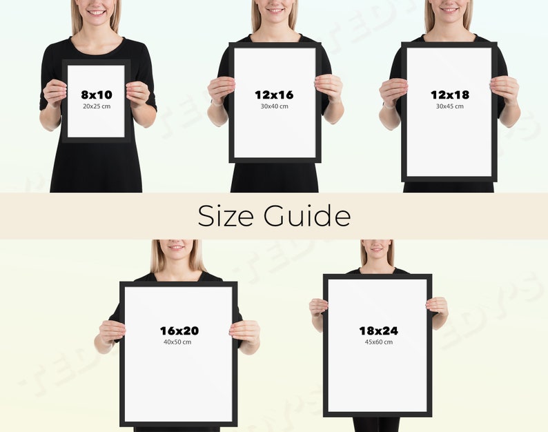 unique dad gifts - size guide