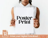 Poster Print - Print Your Digital Downloads From Our Shop | giclee art print, printed wall art, posters, giclee posters, modern wall art