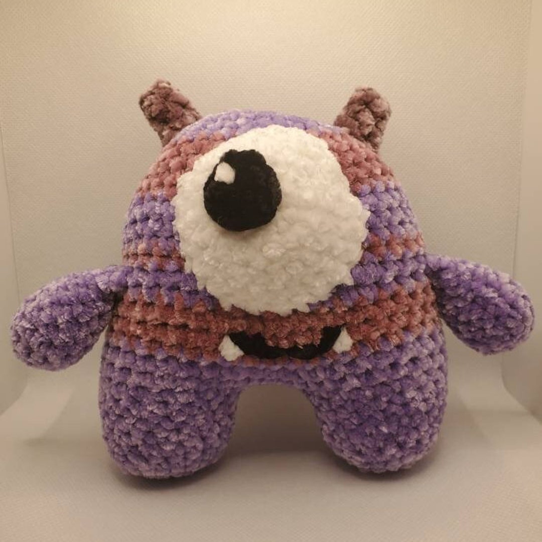 Monster Ricky Plush Monster Plushie - Etsy