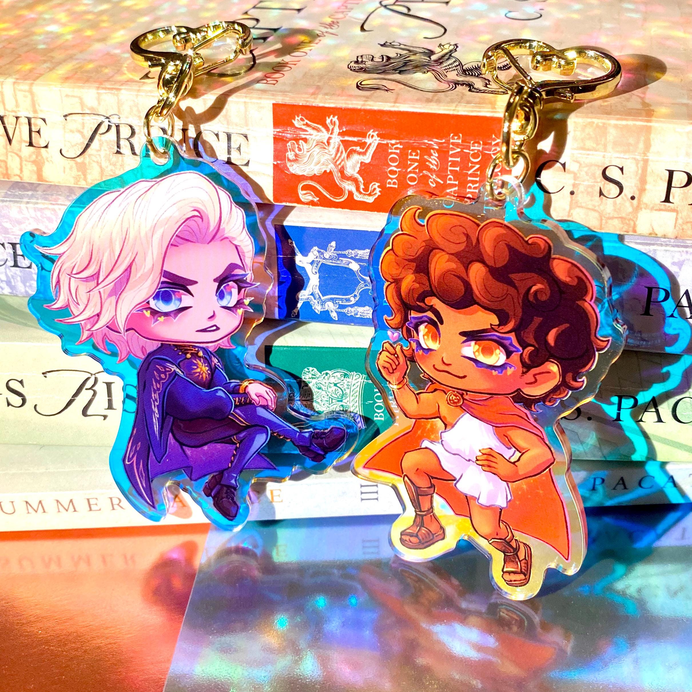 Captive Prince - Laurent and Damen - Keychain Acrylic Charm - Etsy