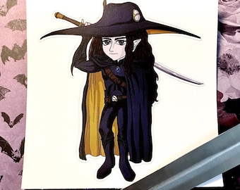 Vampire Hunter D - Vinyl Sticker