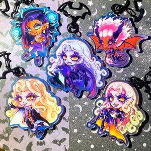 Castlevania Nocturne - Alucard Olrox Drolta - Keychain Acrylic Charm