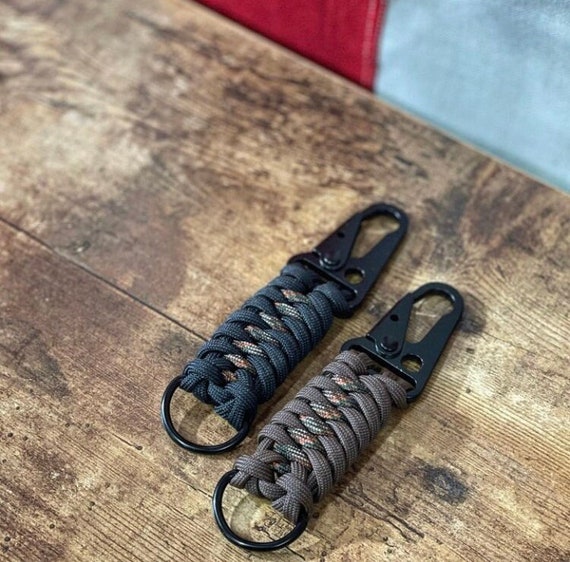 Black Tactical HK Sling Paracord Clips Hooks Snaps Keychain For Outdoors  Bag Backpack - Buy Black Tactical HK Sling Paracord Clips Hooks Snaps  Keychain For Outdoors Bag Backpack Product on