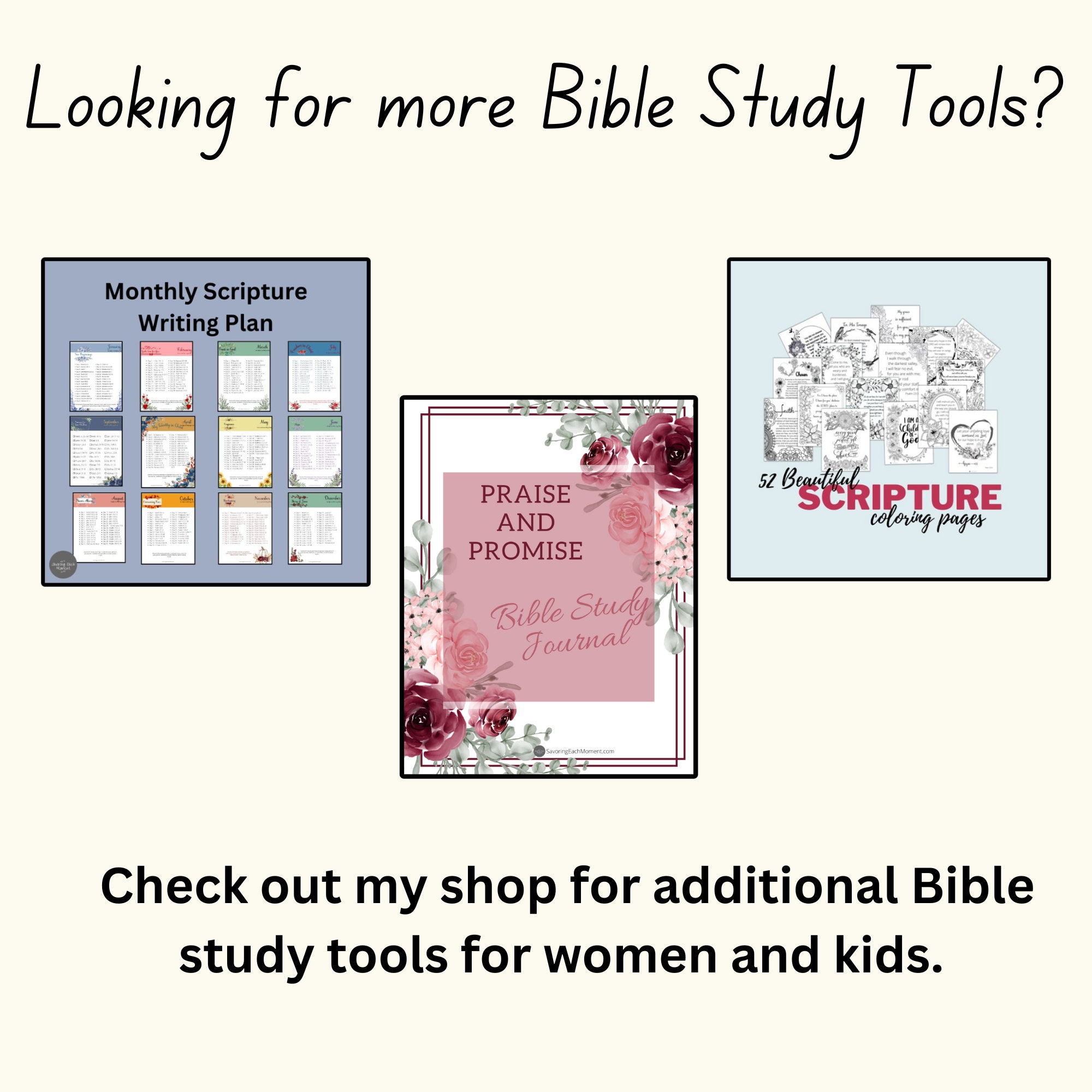 Bible Study Journal Guided Prayer Journal for Women - Etsy