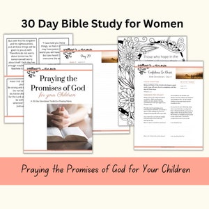 Bible Study Journal, Guided Prayer Journal for Women, Printable Bible Study Guide, Bible study printable, Printable Devotional for Women