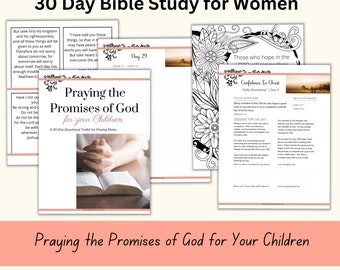Bible Study Journal, Guided Prayer Journal for Women, Printable Bible Study Guide, Bible study printable, Printable Devotional for Women