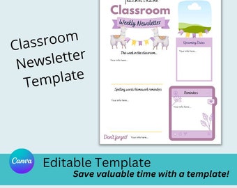 EDITABLE Meet the Teacher Memo Meet the Teacher Template - Etsy