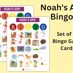 Bingo biblico, Giochi biblici per bambini, Giochi biblici stampabili, Carte Bingo biblico, Bingo biblico per bambini, Giochi della scuola domenicale, Gioco biblico, Scuola materna
