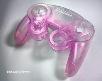Full Official Clear Shell: Iridescent Pink