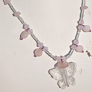 Crystal Butterfly Necklace