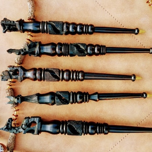 Exquisite Handcrafted Ebony Wood Pens -