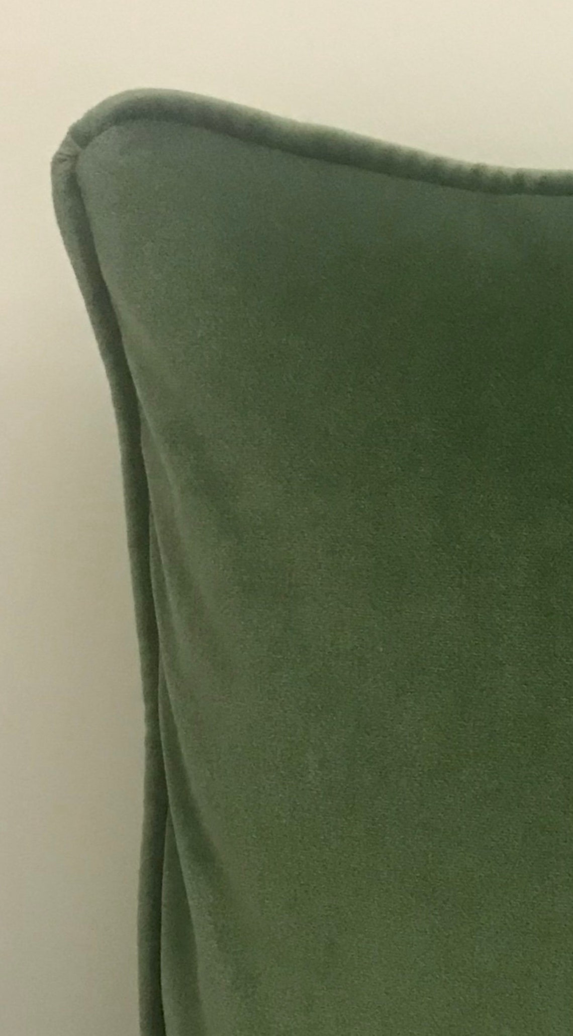 Moss Green Pillow Cover Velvet Pillow Alsize Pillows Custom Etsy