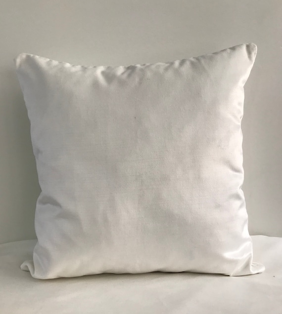 Off White Pillow Cover Velvet Pillow All Size Pillows Custom Etsy