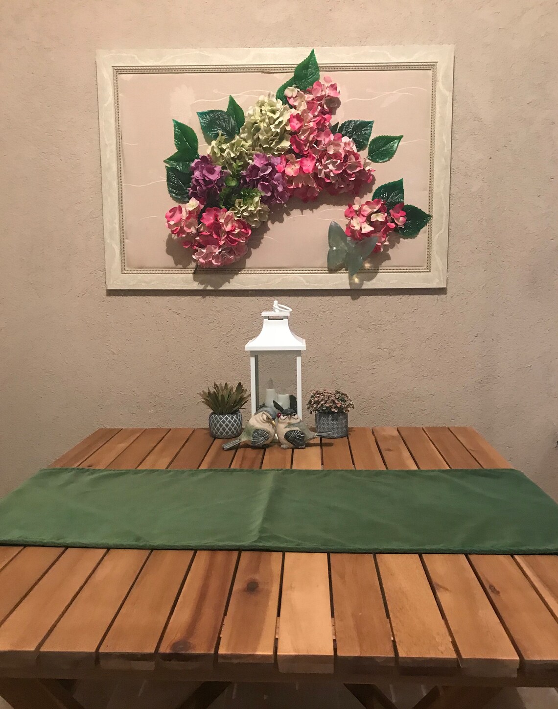 Green Velvet Runner Beautiful Table Runners for You High Etsy