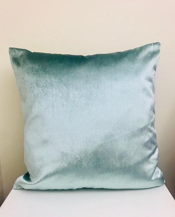 Mint Velvet Pillow Cover, Velvet Pillow, All Size Pillow, Custom