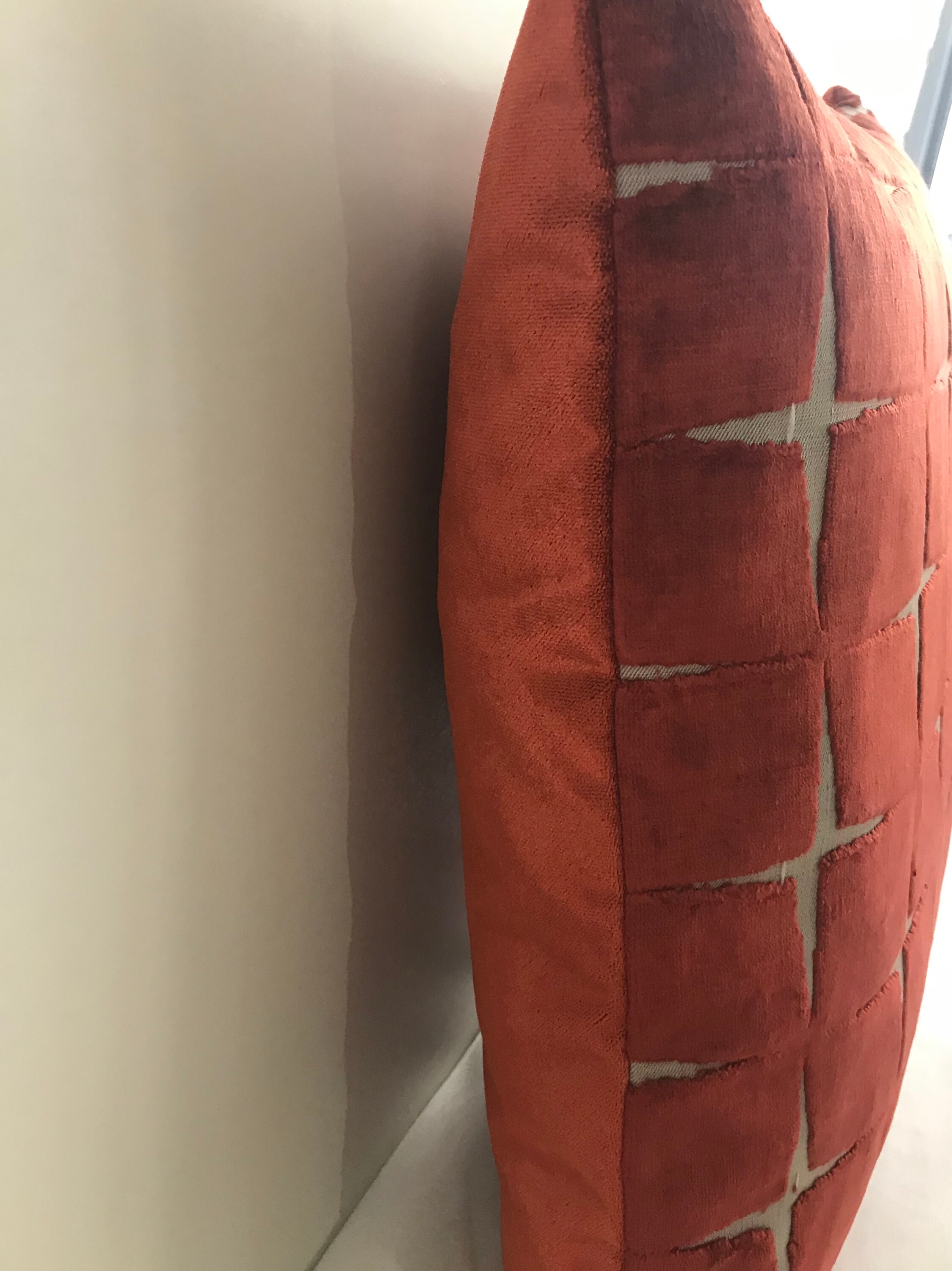 Terracotta Pillow Cover Velvet Pillow All Size Pillows Custom Etsy