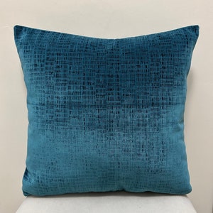 Teal Green Pillow Cover Velvet Pillow All Size Pillows Custom Made Pillow Velvet Pillow Cover 18X18 Velvet Cushion Cover, Decorative Pillows