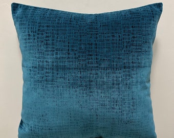 Teal Green Pillow Cover Velvet Pillow All Size Pillows Custom Made Pillow Velvet Pillow Cover 18X18 Velvet Cushion Cover, Decorative Pillows