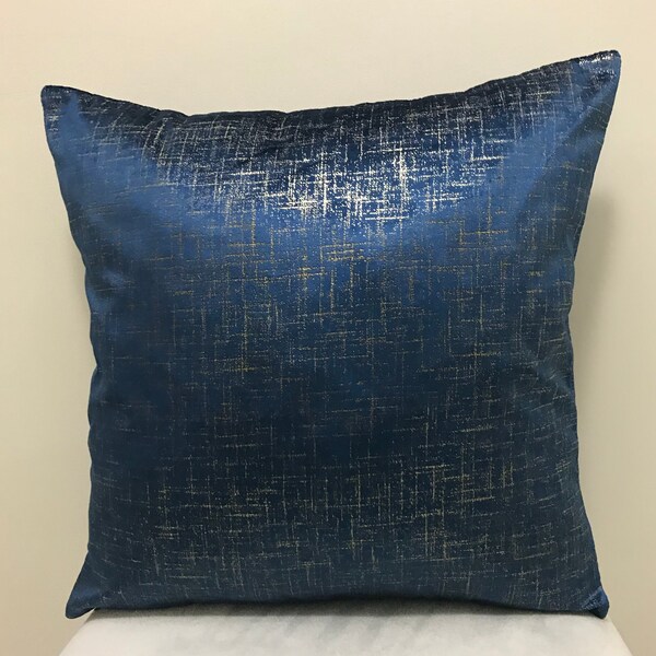 Navy Pillow Covers Etsy