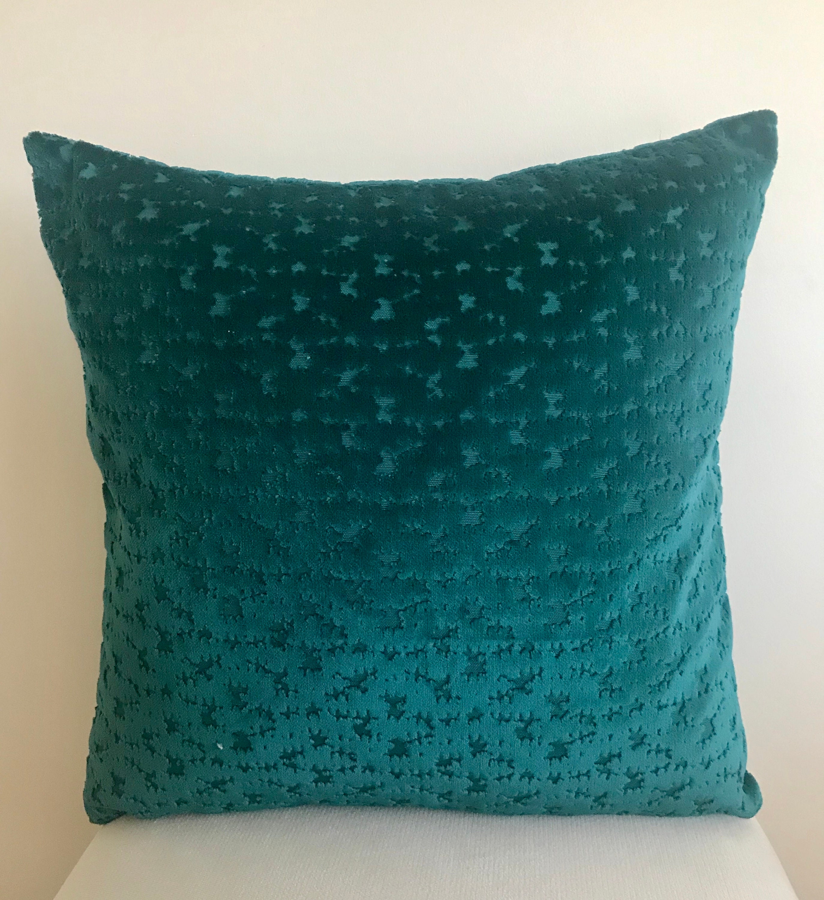 Teal Green Pillow Cover Velvet Pillow All Size Pillows Custom Etsy