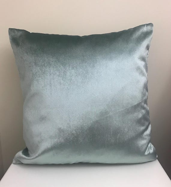 Mint Velvet Pillow Cover, Velvet Pillow, All Size Pillow, Custom