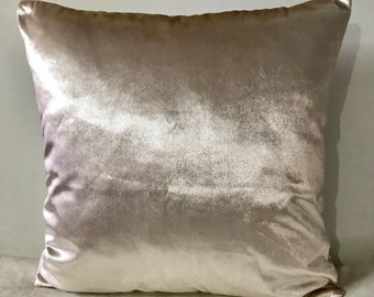 Pearl White Pillow Cover Velvet Pillow All Size Pillows Custom Made Pillow Velvet Pillow Cover 18X18 Velvet Cushion Cover Decorative Pillows