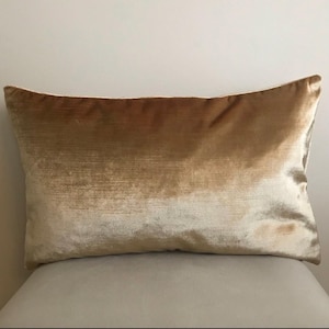 Gold Pillow Cover, Velvet Pillow, All Size Pillows, Custom Made Pillow, Velvet Pillow Cover, 18X18 Velvet Cushion Case, Decorative Pillows