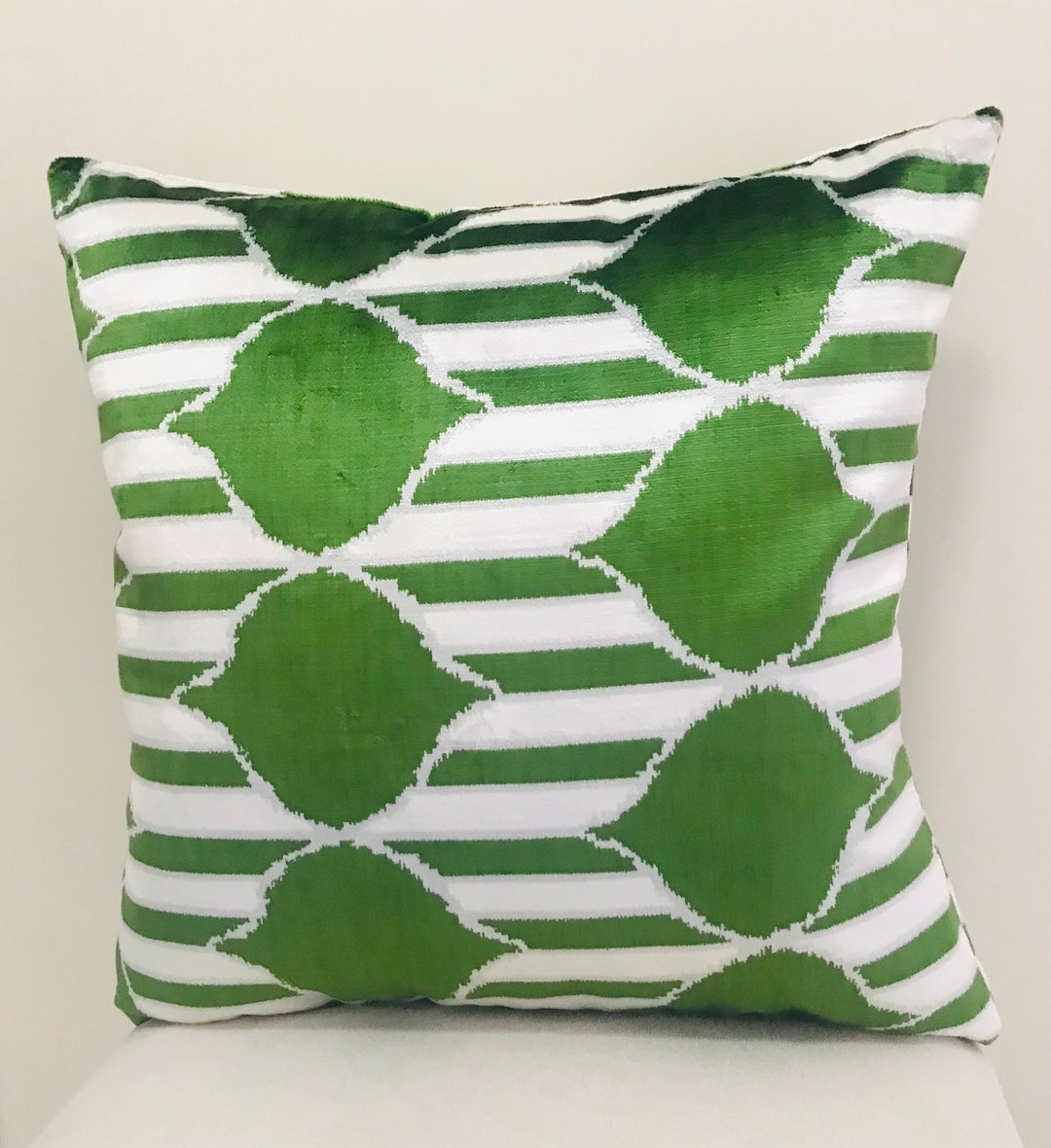 Kelly Green Pillow Cover Velvet Pillow All Size Pillows Custom Made